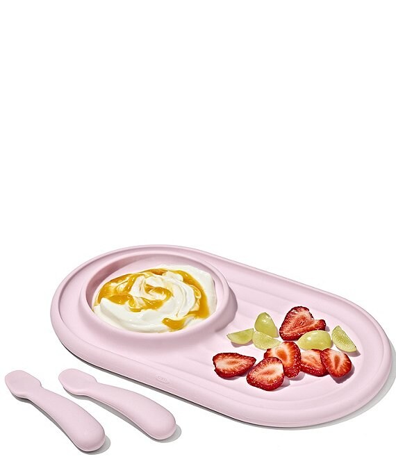 OXO Tot Self Feeding Starter Set, Blossom - Image 1