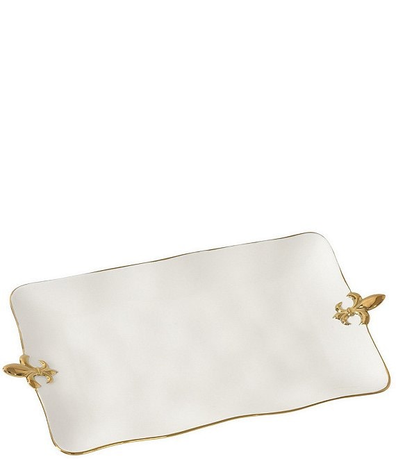 Pampa Bay Fleur-De-Lis Collection Rectangular Platter