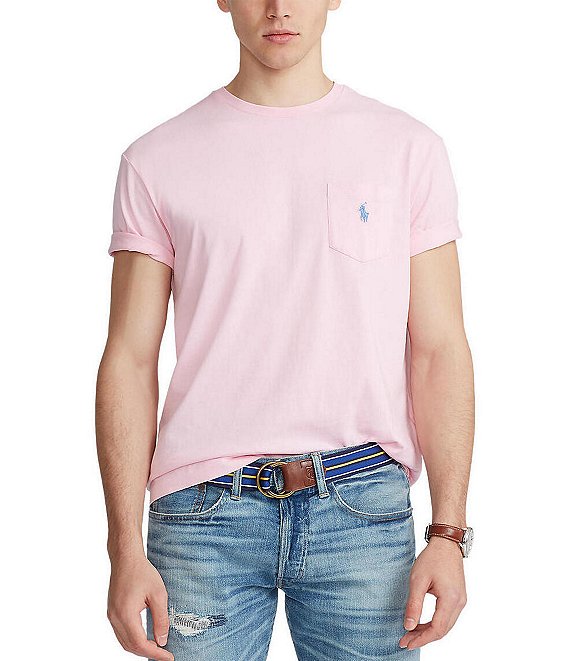 Polo Ralph Lauren Classic-Fit Jersey Short-Sleeve Pocket Tee
