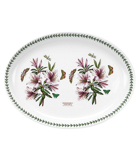 Portmeirion Botanic Garden Azalea Turkey Platter