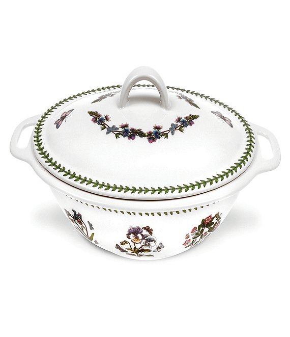 Portmeirion Botanic Garden Covered Oval Casserole