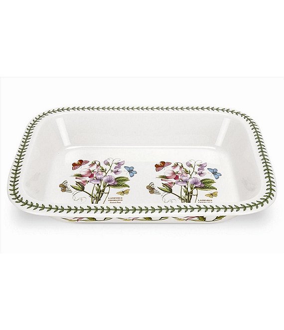 Portmeirion Botanic Garden Sweet Pea Medium Roaster