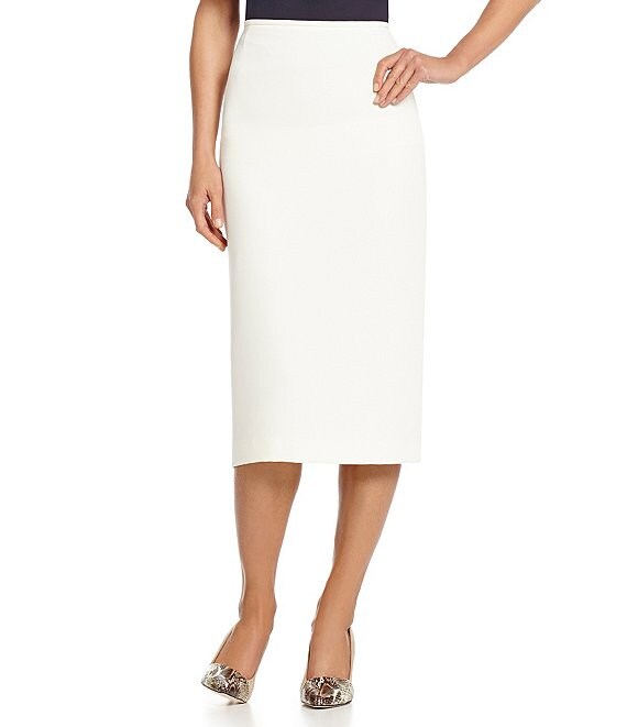 Preston & York Taylor Crepe Pencil Skirt