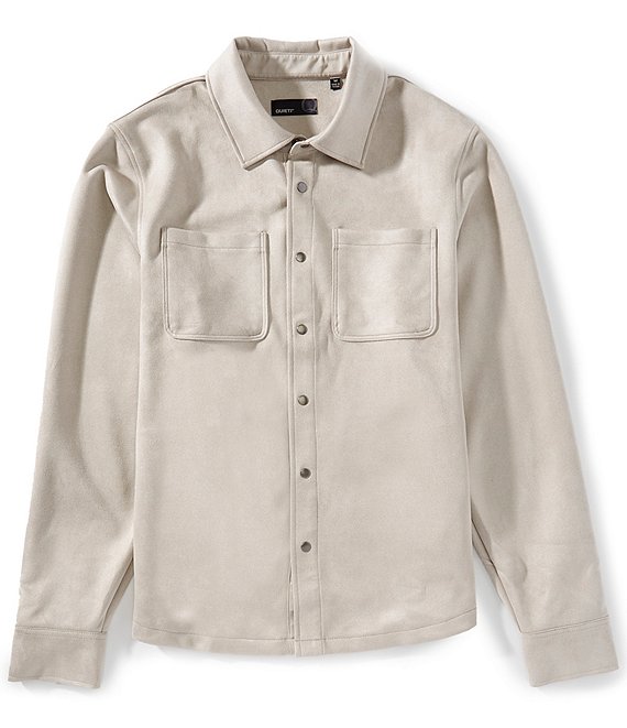 Quieti Long Sleeve Overshirt, Paloma - Image 1