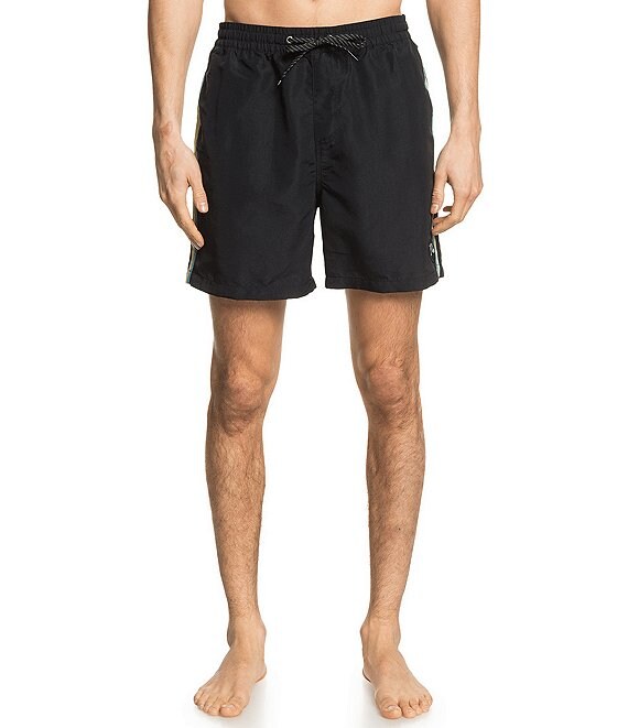 Quiksilver Beach Please Volley Recycled Materials 17#double; Outseam Swim Trunks