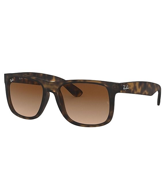 Ray-Ban Unisex RB4165 51mm Square Sunglasses, Lite Tortoise - Image 1