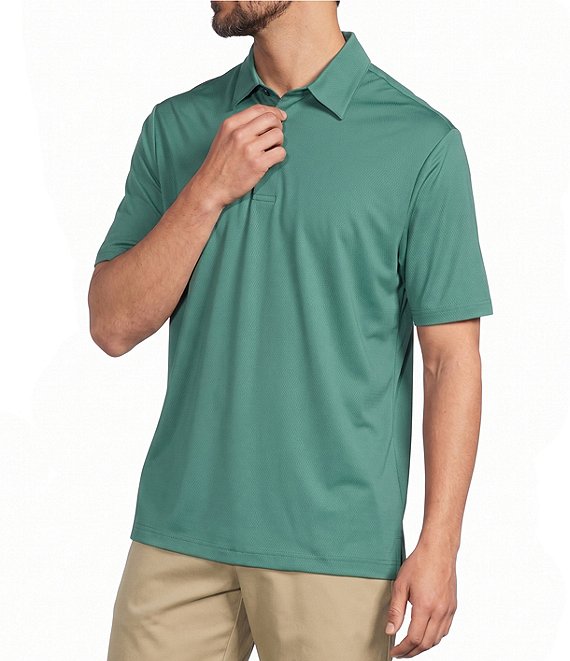 Roundtree & Yorke Performance Short Sleeve Solid Polo