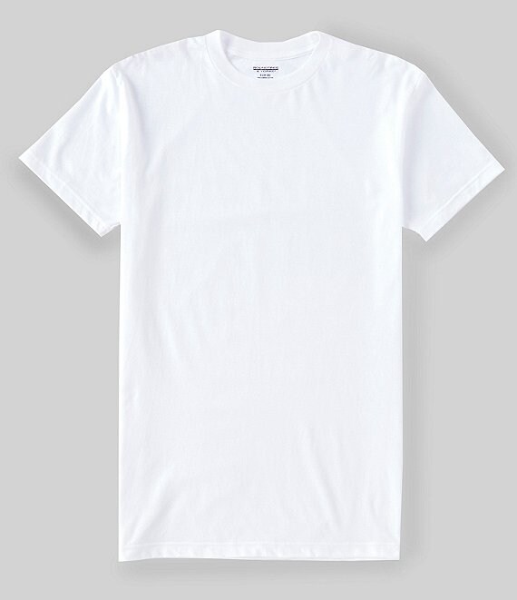 Color:White - Image 1 - Short-Sleeve Crew Neck Tees 3-Pack