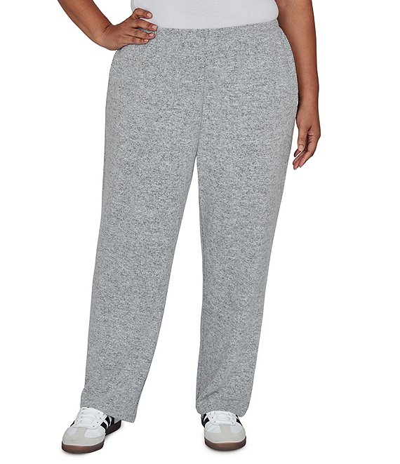 Ruby Rd. Plus Size Soft Knit Sweatpants