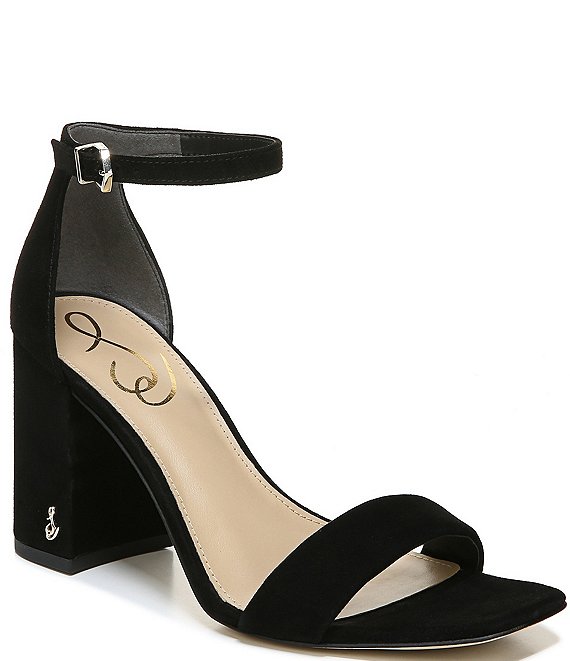 Sam Edelman Daniella Suede Block Heel Dress Sandals