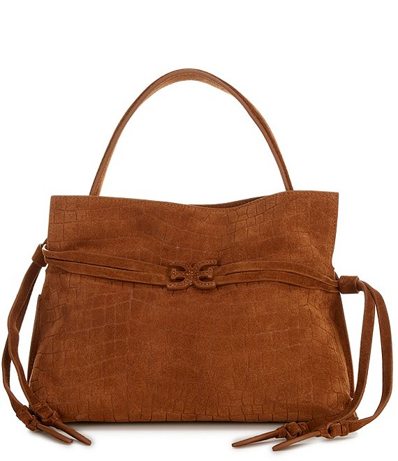 Sam Edelman Poppy Suede Small Drawstring Tote Bag