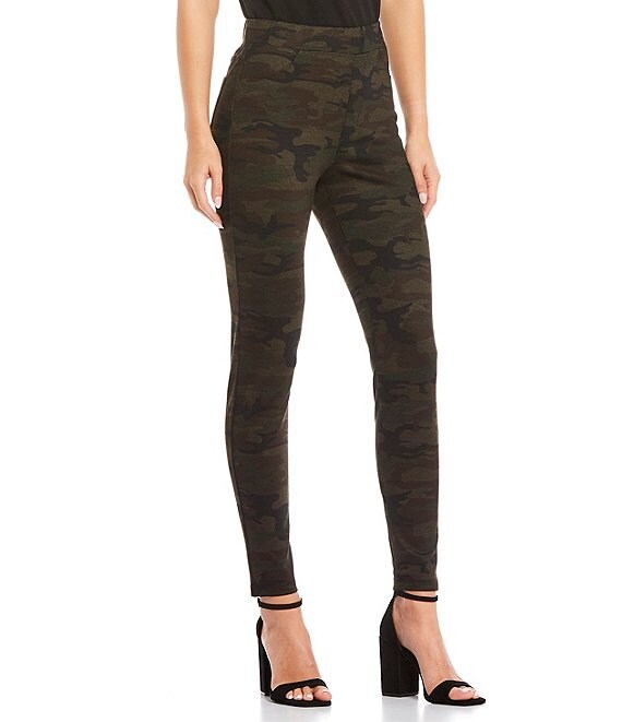 Color:Forest Camo - Image 1 - Forest Camo Print Runway Legging