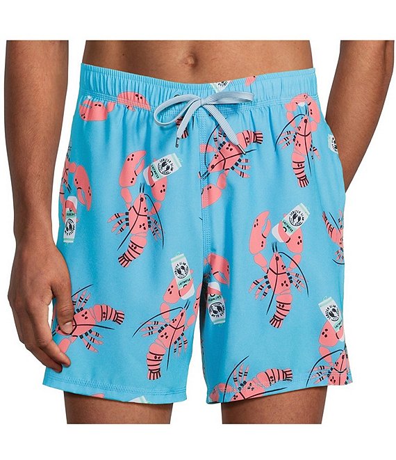 SAXX Oh Bouy 2N1 Clawsome 7#double; Swim Trunks, Maui Blue - Image 1