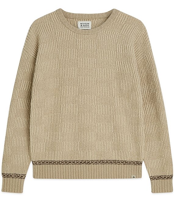 Scotch & Soda Structured Chenille Pullover