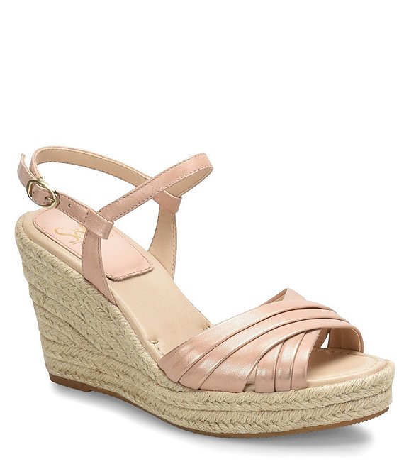 Sofft Solani Leather Espadrille Sandals