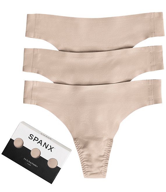 SPANXsmooth® Fit-To-You Thong 3-Pack
