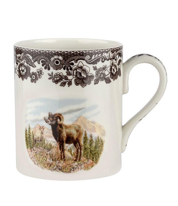 Spode Festive Fall Collection Woodland Bighorn Sheep Mug