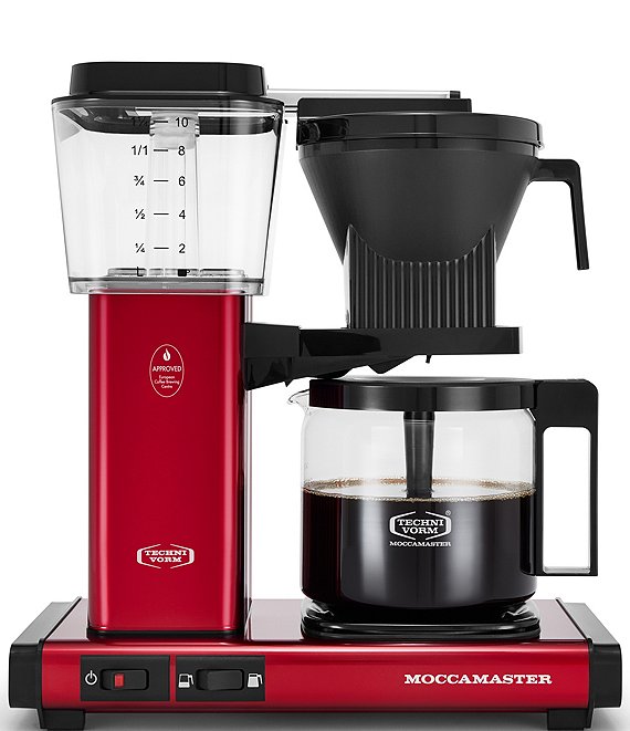 Technivorm Moccamaster KBGV 10-Cup Coffee Maker, Candy Apple Red - Image 1