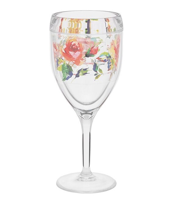Tervis Tumblers Fiesta® Rose Wine Glass