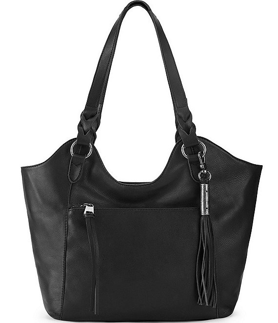 Color:Black - Image 1 - Sierra Shopper Tote Bag