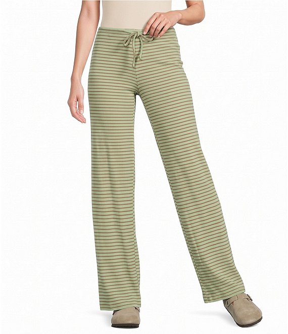 Things Between Stripe Drawstring Pants