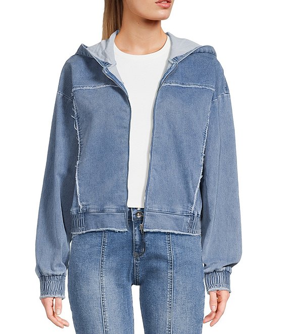 Tractr Tractr Blu Lounge Jacket, Medium Indigo - Image 1