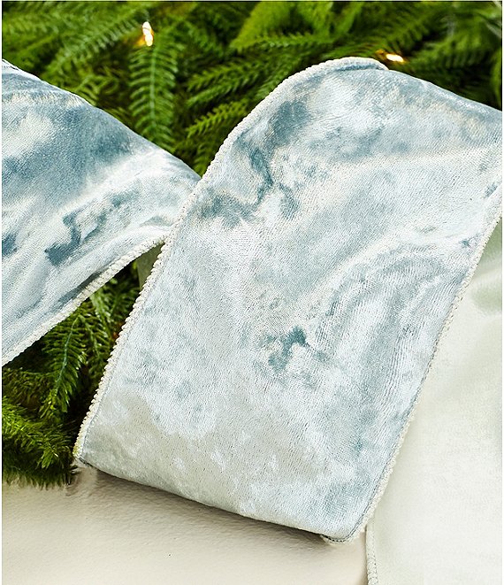 Trimsetter Luxe Lodge Collection Solid 4#double; Reversible Decorative Ribbon