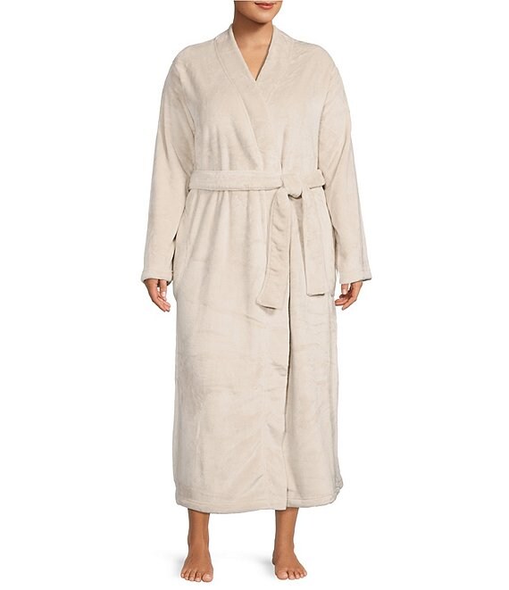 UGG Marlow Plush Fleece Long Wrap Robe