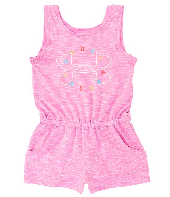 Under Armour Little Girls 2T-6X Twist Romper