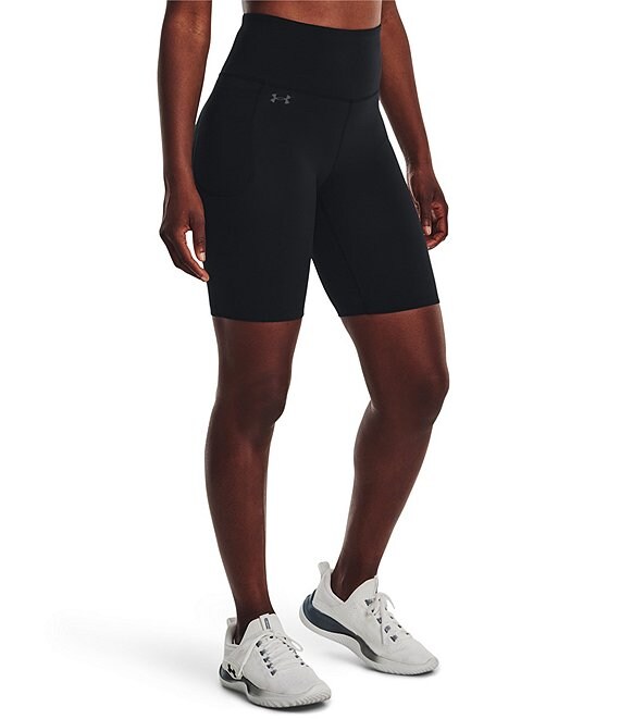 Under Armour Solid Motion High Waist Pull-On Bike Shorts