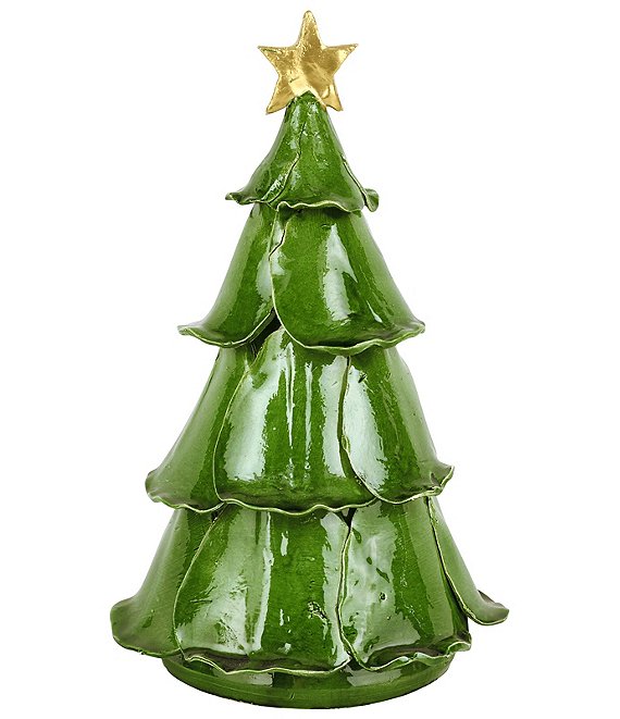 VIETRI Foresta Medium Ruffled Tree