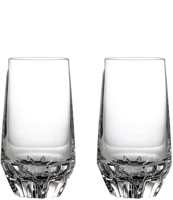 Waterford Irish Dogs Madra Crystal Highball Glasses, Set of 2