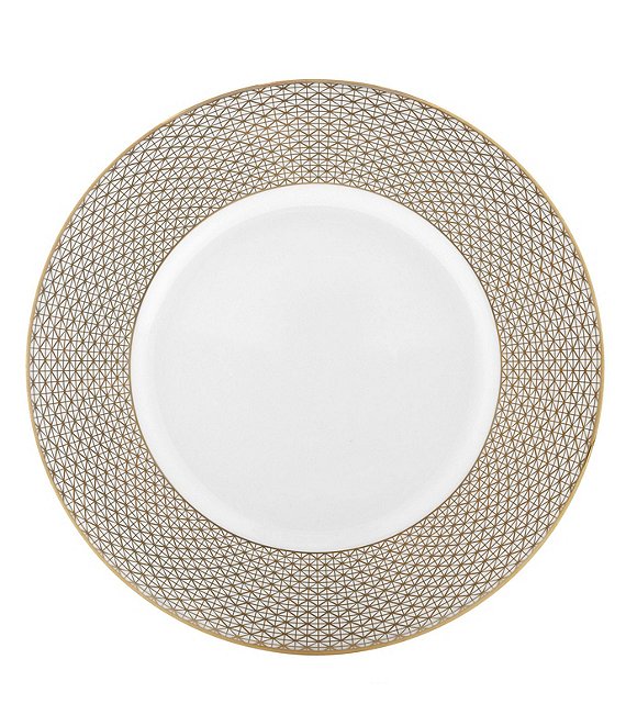 Waterford Lismore Diamond Gold Accent Plate