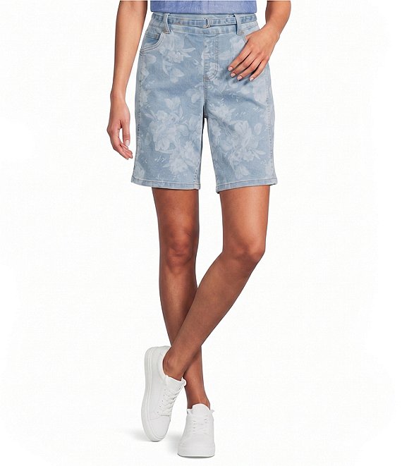 Westbound Petite Size Pull-On Bermuda Shorts
