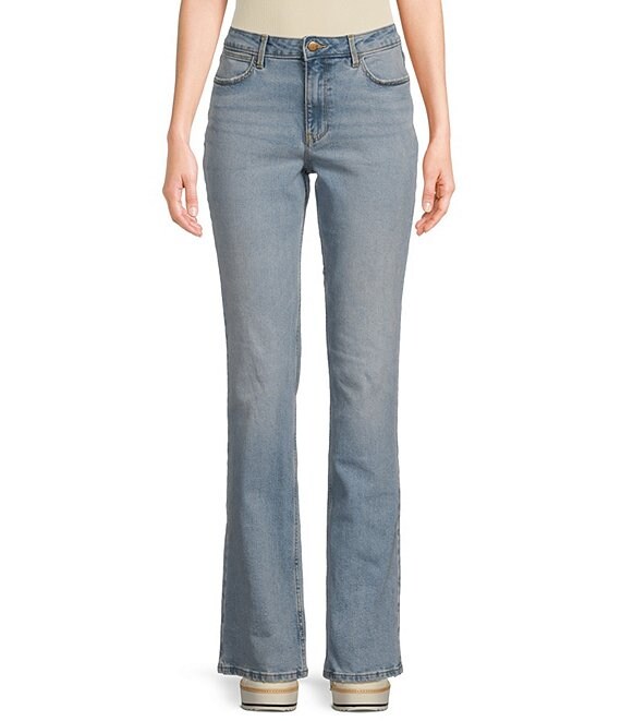 Wrangler Wrangler® High Rise Bold Bootcut Jeans, Light Wash - Image 1