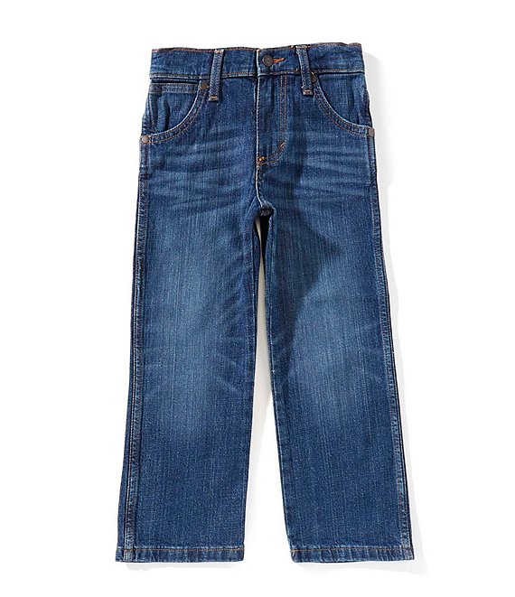 Wrangler Wrangler® Little Boys Retro® Relaxed-Fit Bootcut Jeans, Jackson Hole - Image 1