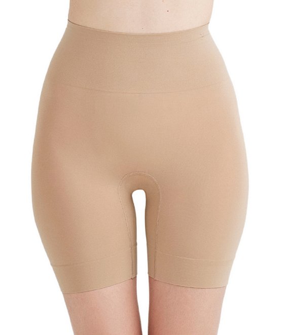 Yummie Ellie Ultralight Seamless Shaping Short, Almond - Image 1