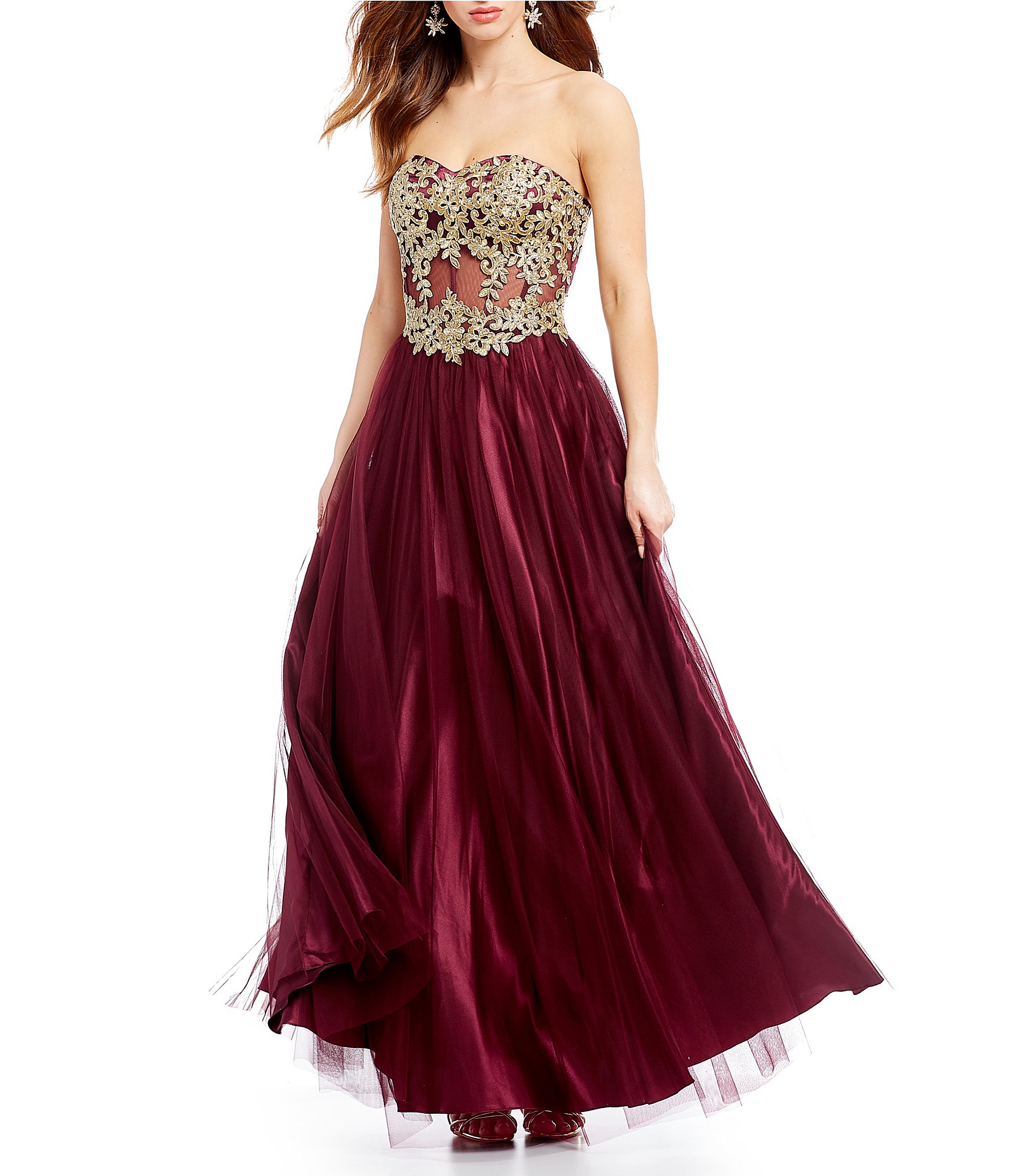 Fit and Flare Prom Dresses