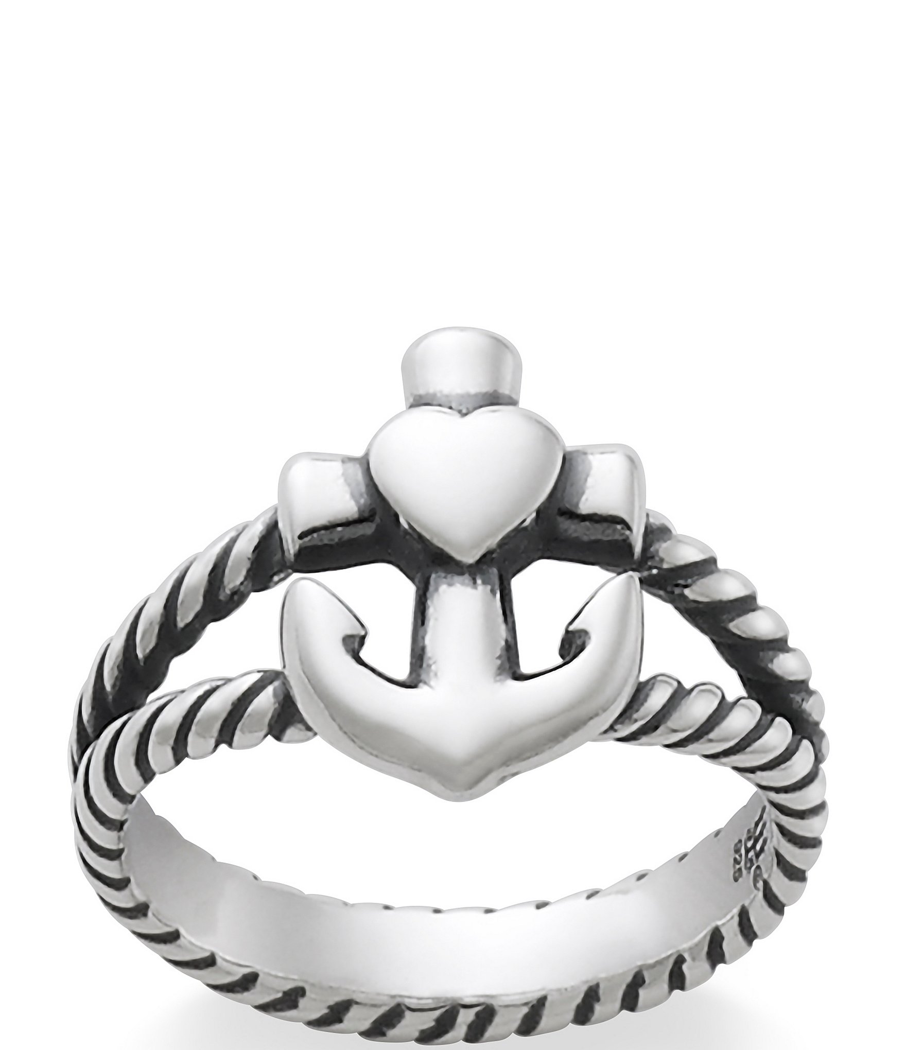 James Avery Sterling Silver Faith, Hope and Love Ring Dillards