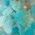 Color Swatch - Turquoise/Gold
