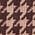 Color Swatch - Brown Houndstooth