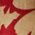 Color Swatch - Red/Tan
