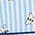 Color Swatch - Blue Stripe