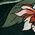 Color Swatch - Ecru/Emerald Blooms