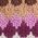 Color Swatch - Multi Purple Scallop Stripe