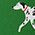 Color Swatch - Green Dog Print