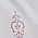Color Swatch - White/Pink