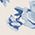 Color Swatch - White Blue