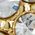 Color Swatch - Gold/Crystal
