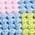 Color Swatch - Pastel Red Multi
